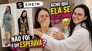 🛍️ COMPREI TUDO NA SHEIN pro aniversário de 15 anos da minha irmã… e a reação dela me surpreendeu 😳