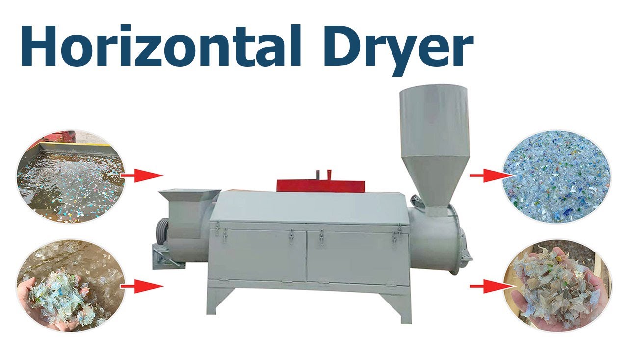 Horizontal dryer