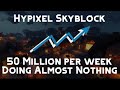 PASSIVE MONEY MAKING METHODS in HYPIXEL SKYBLOCK