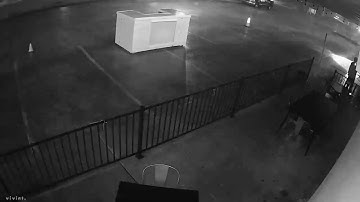 Strong Winds Blow Over Outdoor Dining Tent in Denham Springs, Louisiana