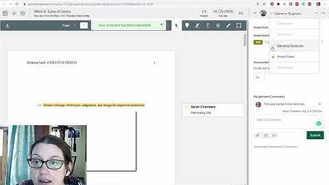 Canvas: Grading with Speedgrader