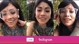 Valentina Davila via Instagram Live. (July 26, 2018)