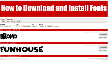How to Download Fonts for free and Install Fonts (Bangla Tutorial) | Font tutorial - 1