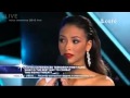 See how rude Miss Columbia to her interpreter said the judges.