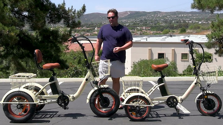 Small Tires or Fat Tires? The Truth About Easy Transit Folding Electric Trikes