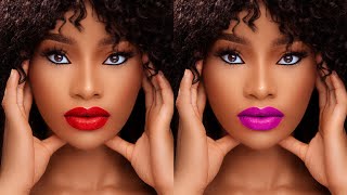 How to Change Lip Color in Photoshop screenshot 5