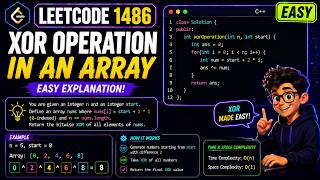 LeetCode 1486 - XOR Operation in an Array | Beginner Friendly C++ Solution