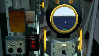 Destroyer Command gameplay - map, movement, gun salvo and torpedo attack