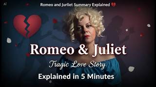 Romeo and Juliet Summary Explained 💔 | Shakespeare’s Tragic Love Story in 5 Minutes