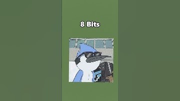 Mordecai Meme 64bit 32bit 16bit 8bit 4bit 2bit 1bit