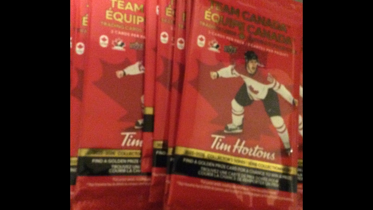 2026 Tim Hortons Team Canada Packs x13