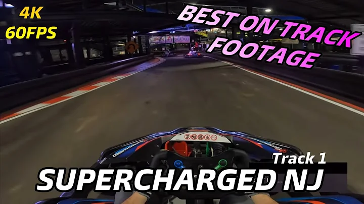 Supercharged Entertainment in Edison NJ, POV in 4K I GoKart Racing (Track 1)