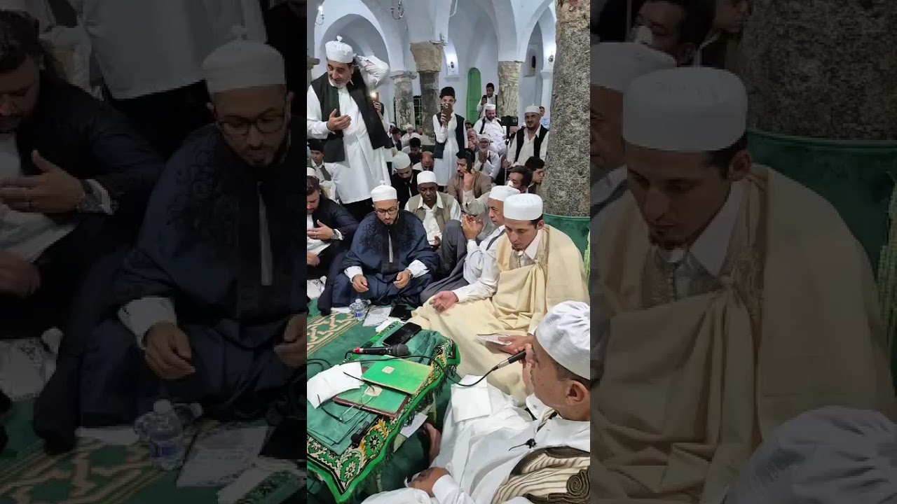 المولد النبوي الشريف في جامع الناقة طرابلس القديمة ليبيا