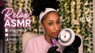 ASMR Ear Exam & Ear Cleaning • Gloves, Palpating, Otoscope, Dental Pick + Tingly Scratching
