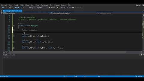 13  Programming C# in Unity   E7   Struct Constructor Region   Hamidreza KaramianAHEngine   Perisan