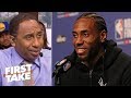 Kawhi and the Raptors must avoid a Game 7 vs. the Warriors at all costs - Stephen A. | First Take