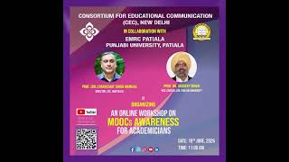 Online Workshop On MOOCs Awareness #shorts #shortsfeed