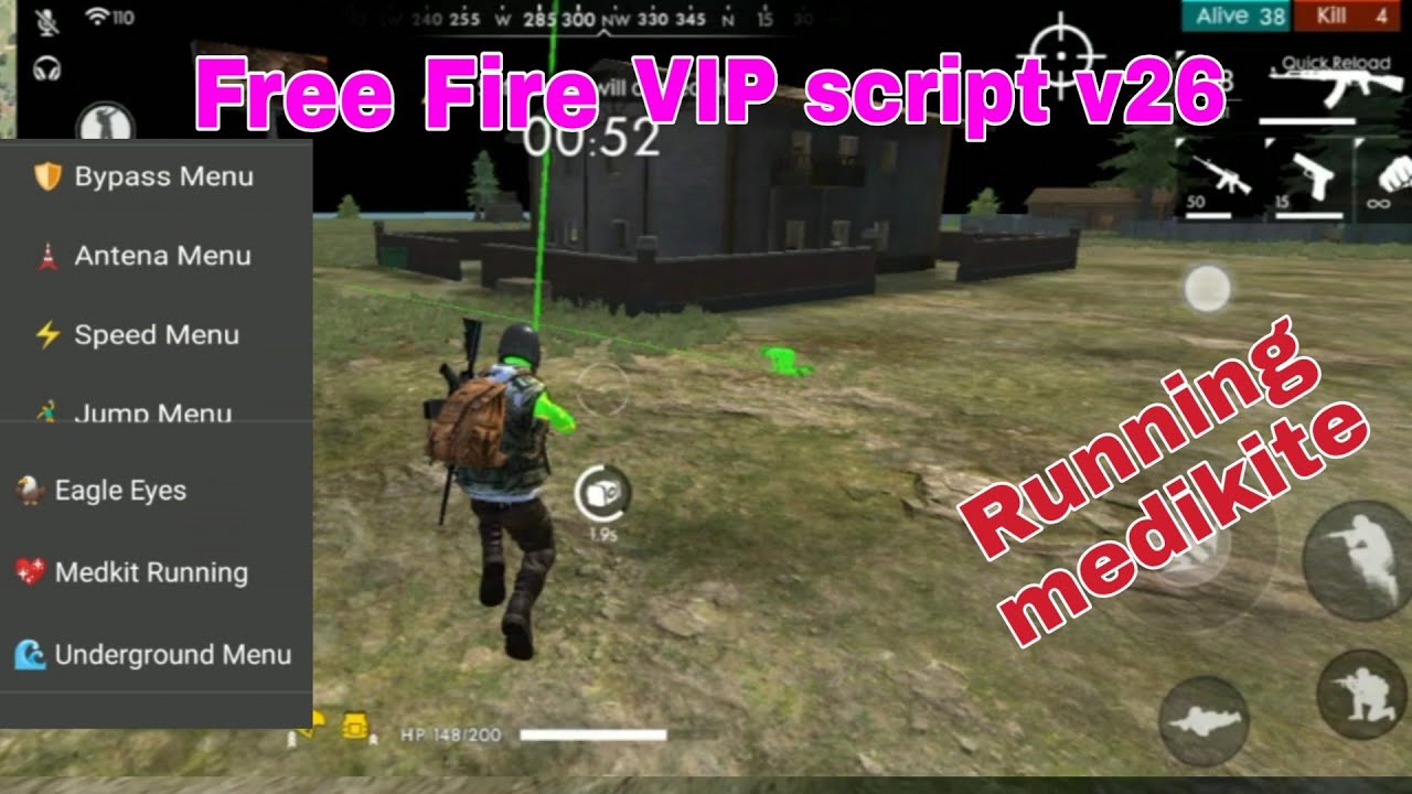 FREE FIRE MEGA HACK MODE | FREE FIRE HACK SCRIPT V.1.39.2 by ... - 