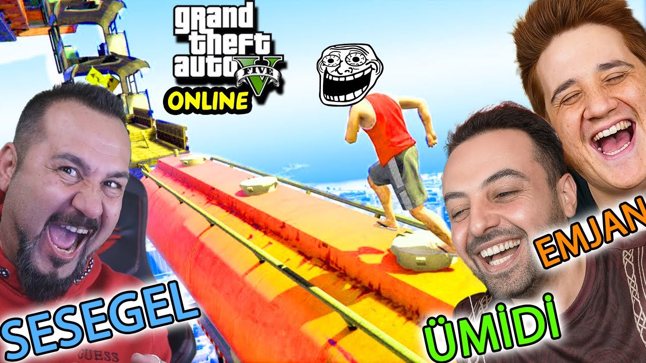 GTA 5 EKİ(P) 2025! %99 İMKANSIZ PARKUR | SESEGEL-ÜMİDİ-EMJAN #gta5