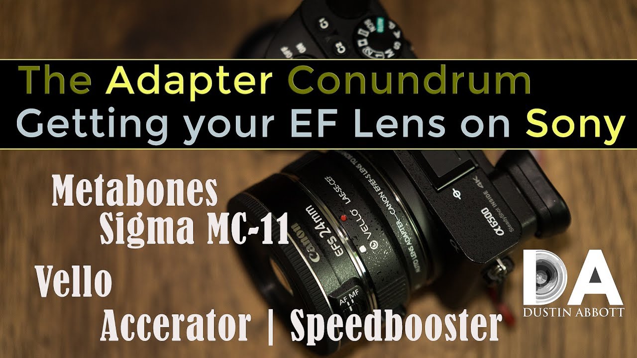 Commlite High Speed Ef To E Mount Adapter Review 4k Youtube