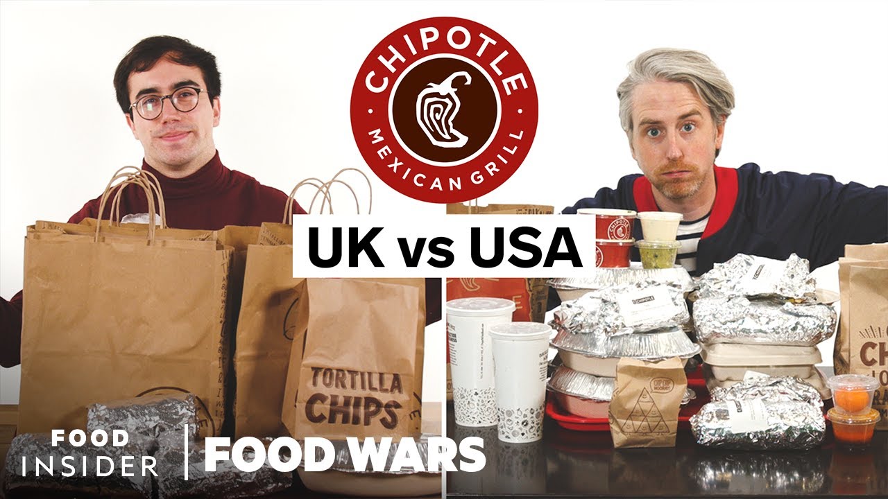 Download US vs UK Chipotle | Food Wars
