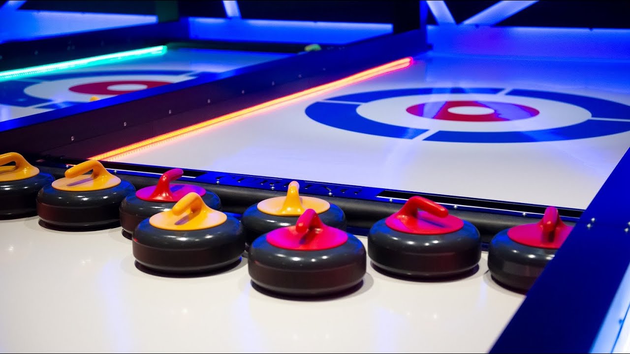 Lineair op de curlingbaan