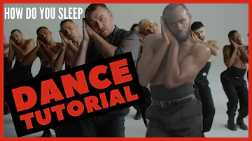 DANCE Tutorial for Sam Smith - How Do You Sleep? (Step by Step)