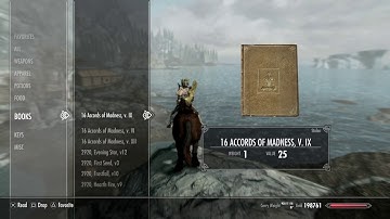 The Elder Scrolls 5 Skyrim Snowball Reads 16 ACCORDS OF MADNESS V.IX