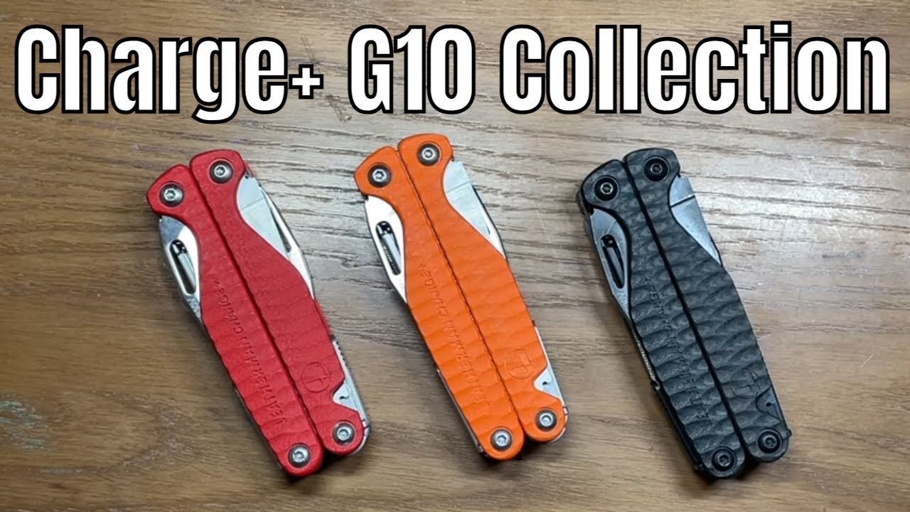 Leatherman Charge+ G10 Collection - YouTube