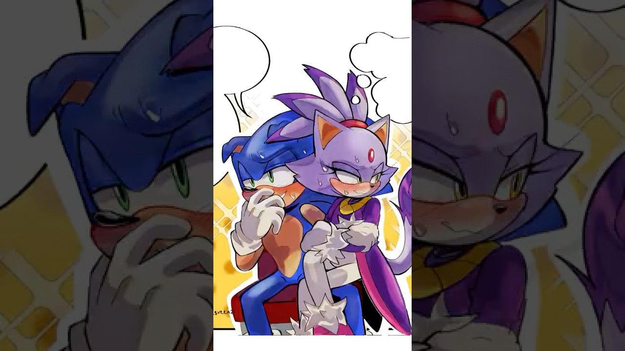 Sonic and Blaze’s Awkward Ride | Sonic Comic Dub