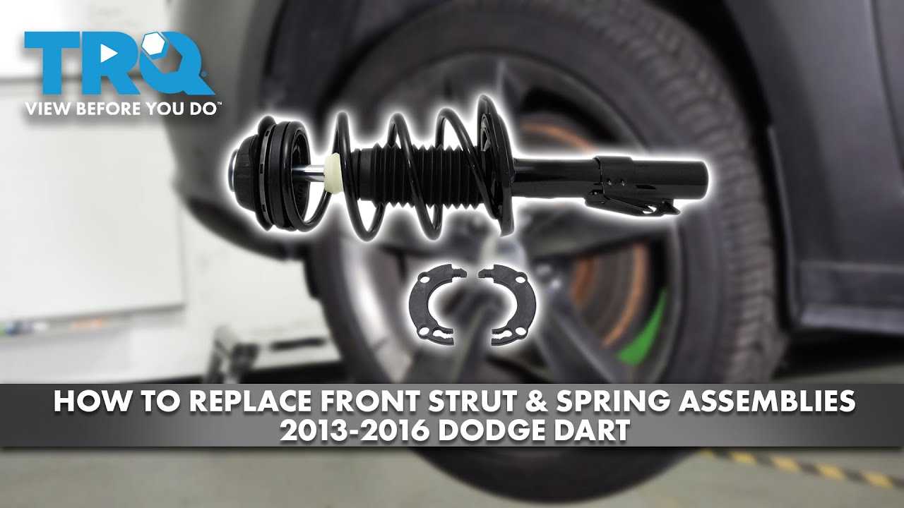 How to Replace Front Strut & Spring Assemblies 2013-2016 Dodge Dart