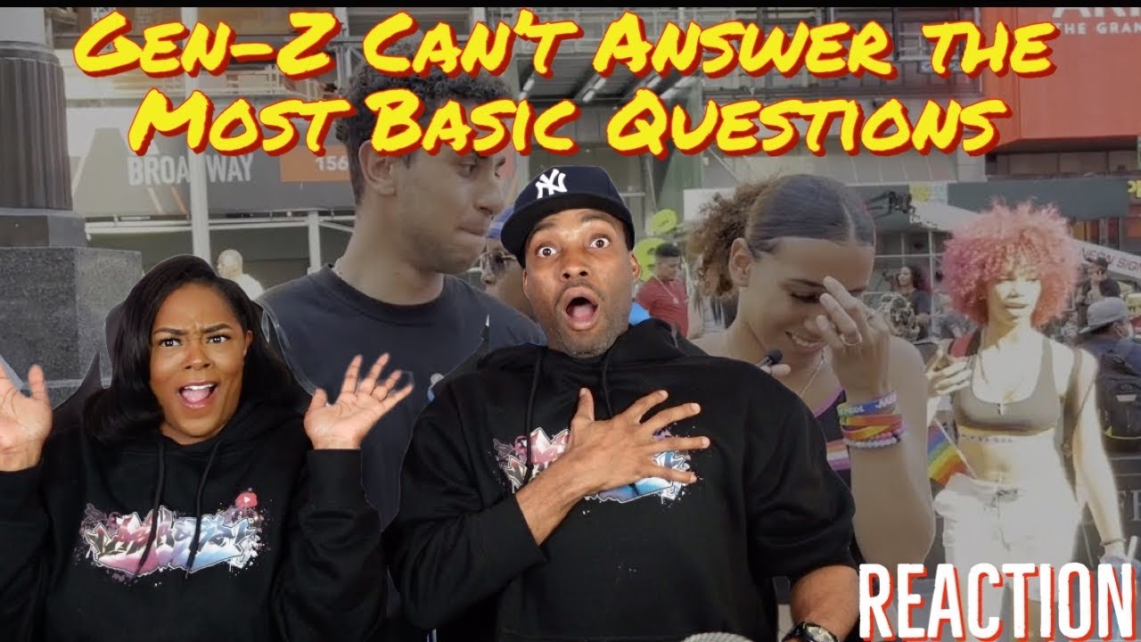 HUMILIATING: Gen-Z Can't Answer the Most Basic Questions | Asia and BJ React