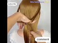 Hair hack 4 quick  easy reverse hairstyles  coiffures rapide et facile  faire soi mmefashion 