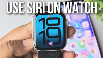 Siri gebruiken op de Apple Watch Series SE - Volledige handleiding