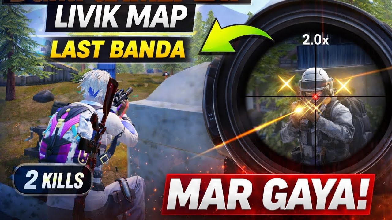 BGMI GAMEPLAY LIVEK MAP last Banda zoom may mar gaya 🙂