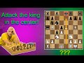 Attack the King in the center!