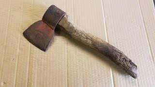 Turning an Old Axe into a Tomahawk (not!)