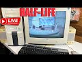 Playing Half-Life on My REAL 90s Retro PC — LIVE!