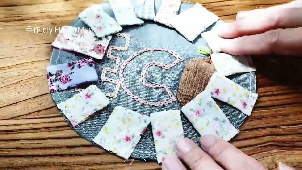 💎Creative Eco-Friendly Tote Bag Tutorial – Turn Fabric Scraps into Something Beautiful 🌿