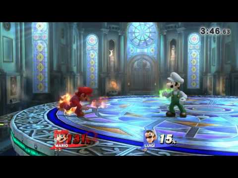Mario Vs Fire Flower Luigi Mario Vs Fire Flower Luigi