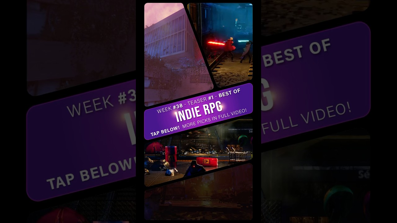 Indie Games Best of RPG | Teaser #1 | Drop #38 | Weekly Discoveries Compilation