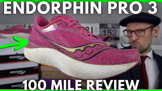 SAUCONY ENDORPHIN PRO 3 - ONE OF THE BEST SUPER SHOES OF 2022? - 100 MILE RUNNERS REVIEW | EDDBUD