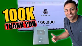An Emotional Thank You for 100K Subscribers