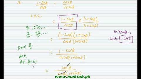 FSc Math Book1, Ex 9.4, LEC 18: Q 13-24
