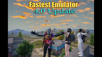 PUBG Mobile 4.0 Update | Fastest Emulator Player Insane First Clutches!
