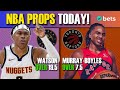 Nuggets vs Mavericks Player Props + Raptors vs Pacers Pick | NBA Today