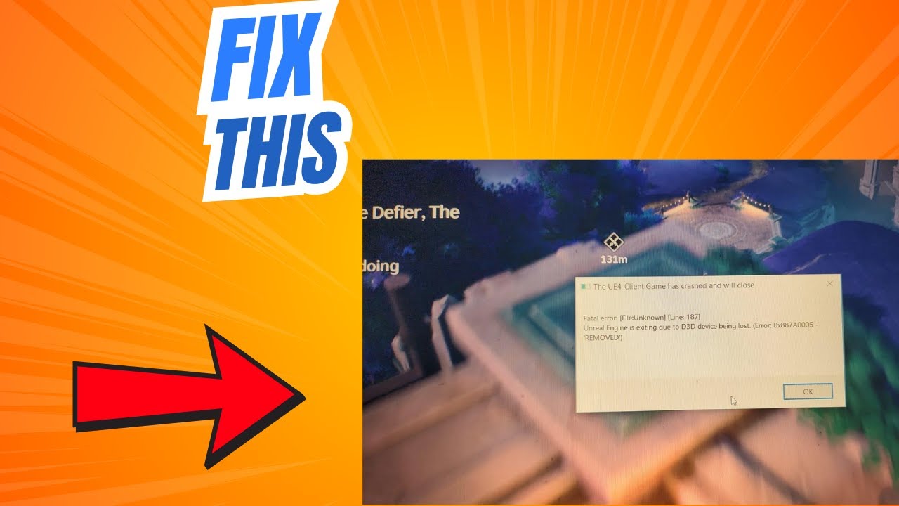 How to Fix The UE4 client Game has crashed and will close in Wuthering ...