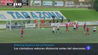 Resumen del partido de liga Tarazona-Racing (TVE-Cantabria 12/04/21)