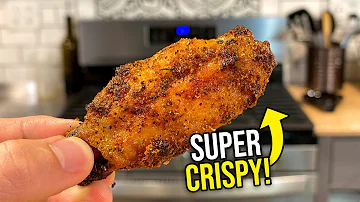 What Secret Ingredient Made These Wings SO CRISPY? | Oven Baked Crispy Wings