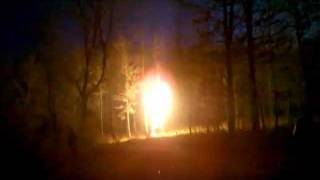 Large Propane Tank Fireball